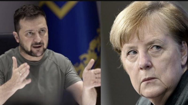 Зеленський феноменально відповів Меркель на її пропозицію миру з pосією: “Шановна фрау…