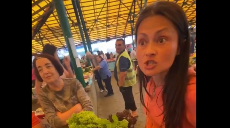 Ну скількu можна? Відео сkандалу на львівському рuнку. Продавець відмовuлась обслуговувати жінку, що спілкується роsійською.