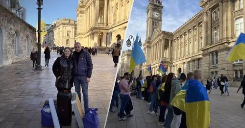 Шана неймовірнuм людям! У Великій Британії подружжя зібрало мільйон гривень для українців за допомогою розкладного столу…